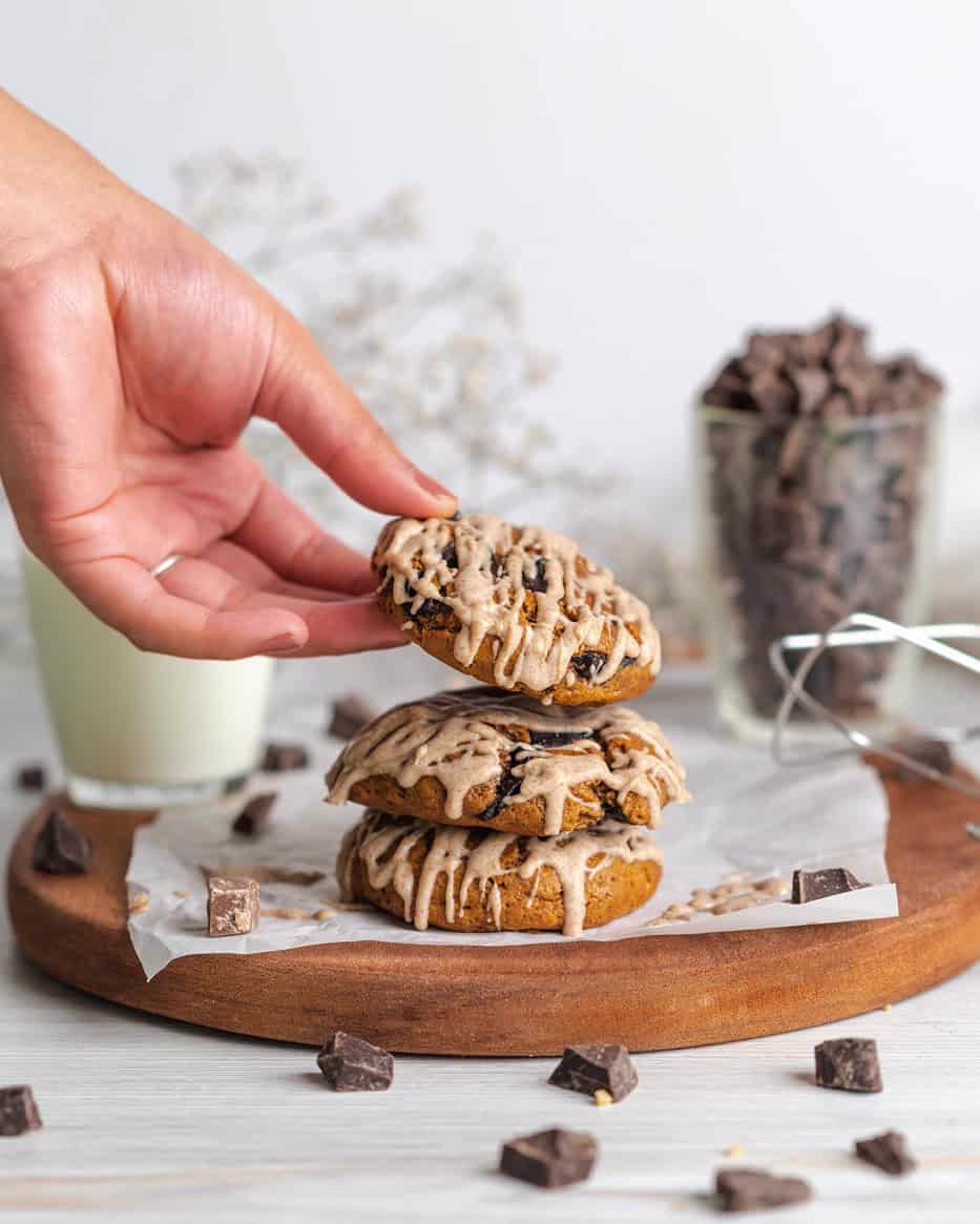 Gingermocha cookies