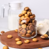 Jar of cookie cereal