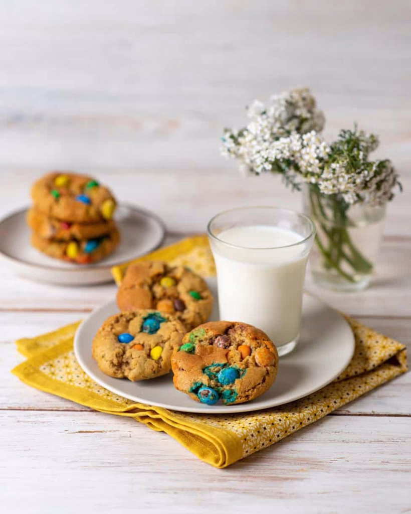 M&M cookies
